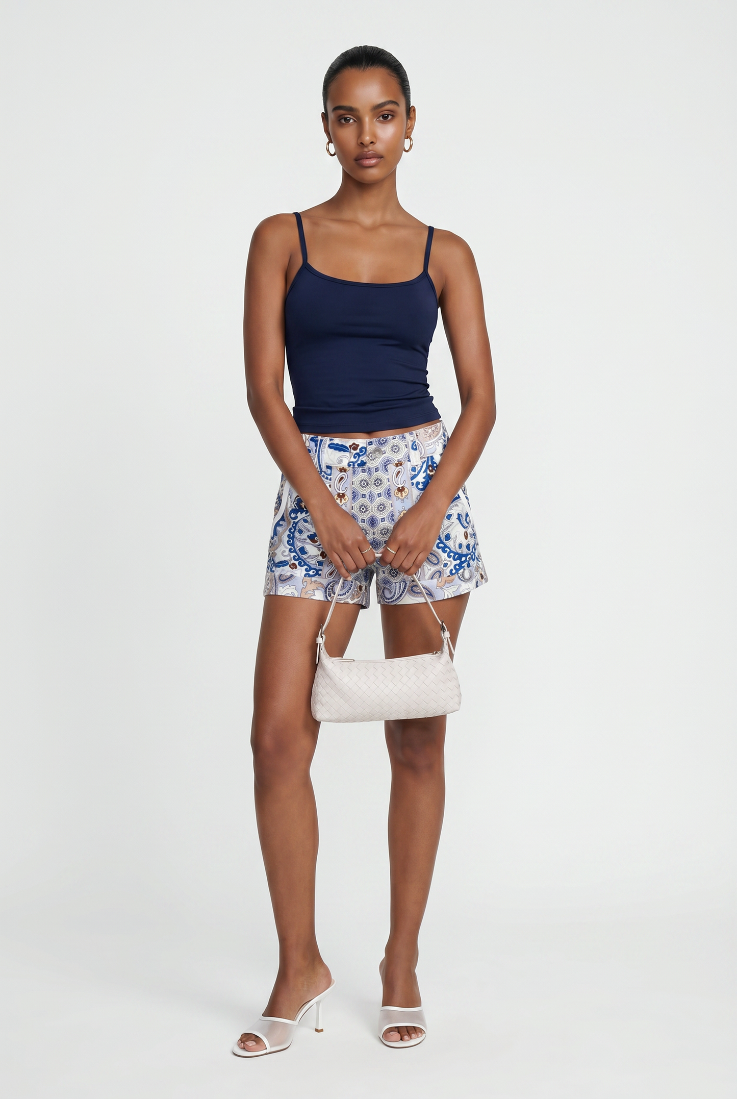 Audrey Woven Shoulder Bag