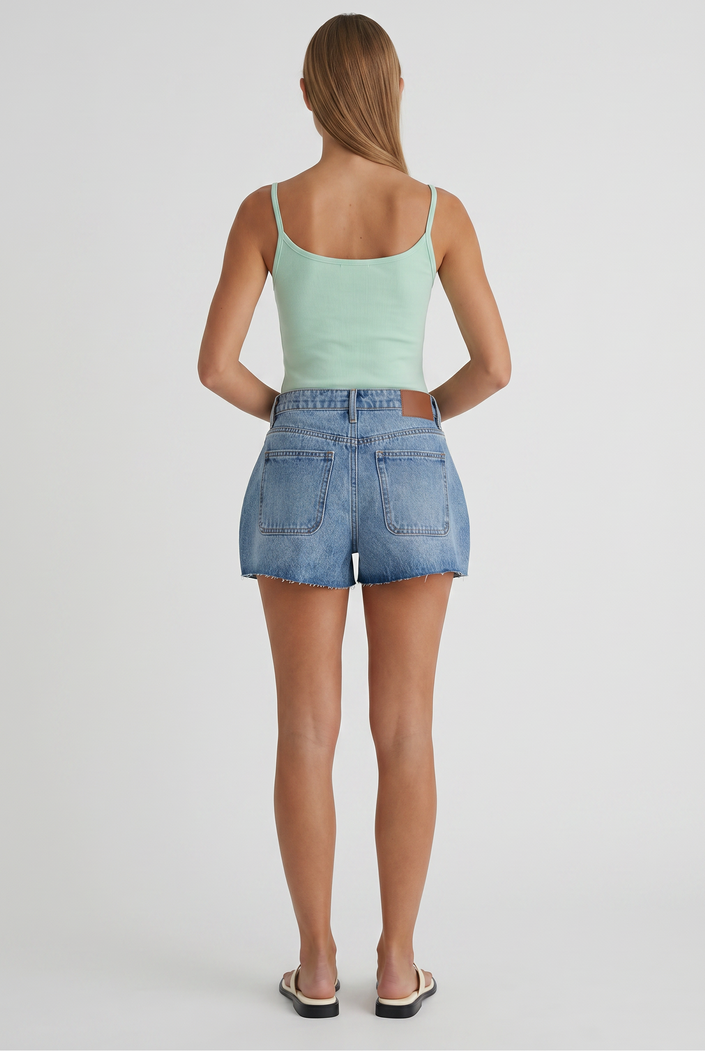 Ava High Rise A-line Short
