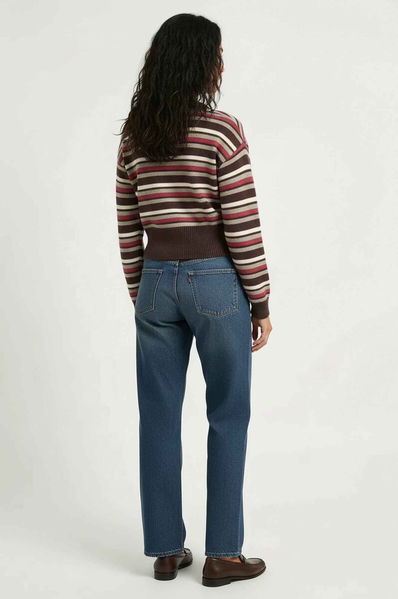 Bodhi Stripe Crew Neck Sweater