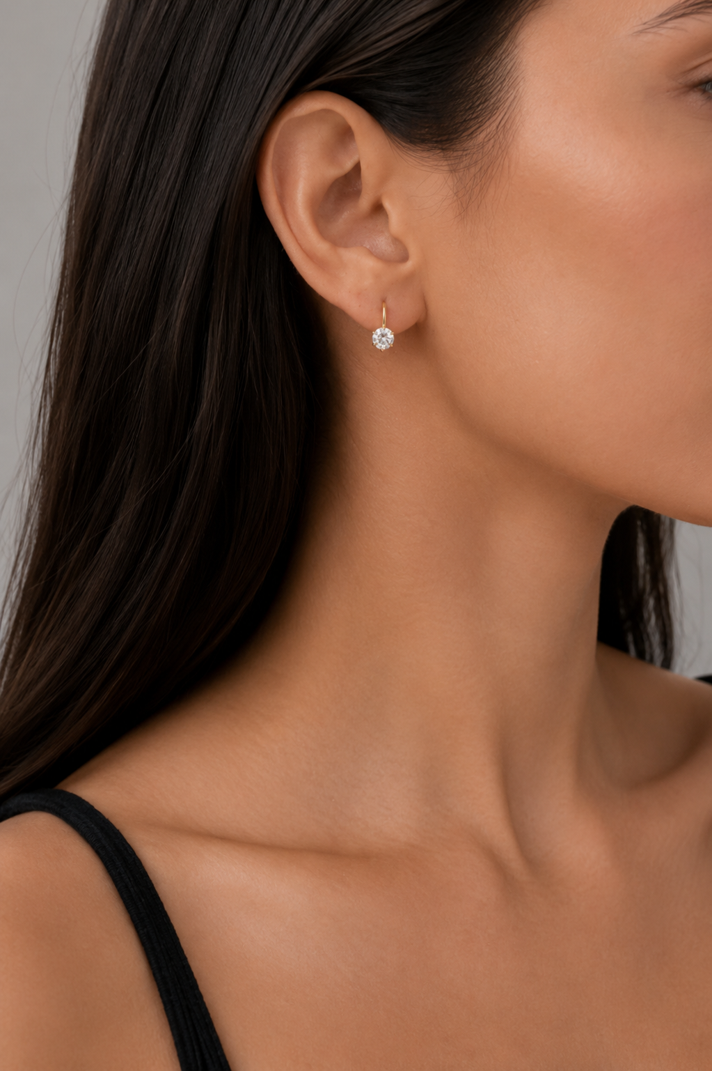 Sienna 7mm Bezel Stud Earring