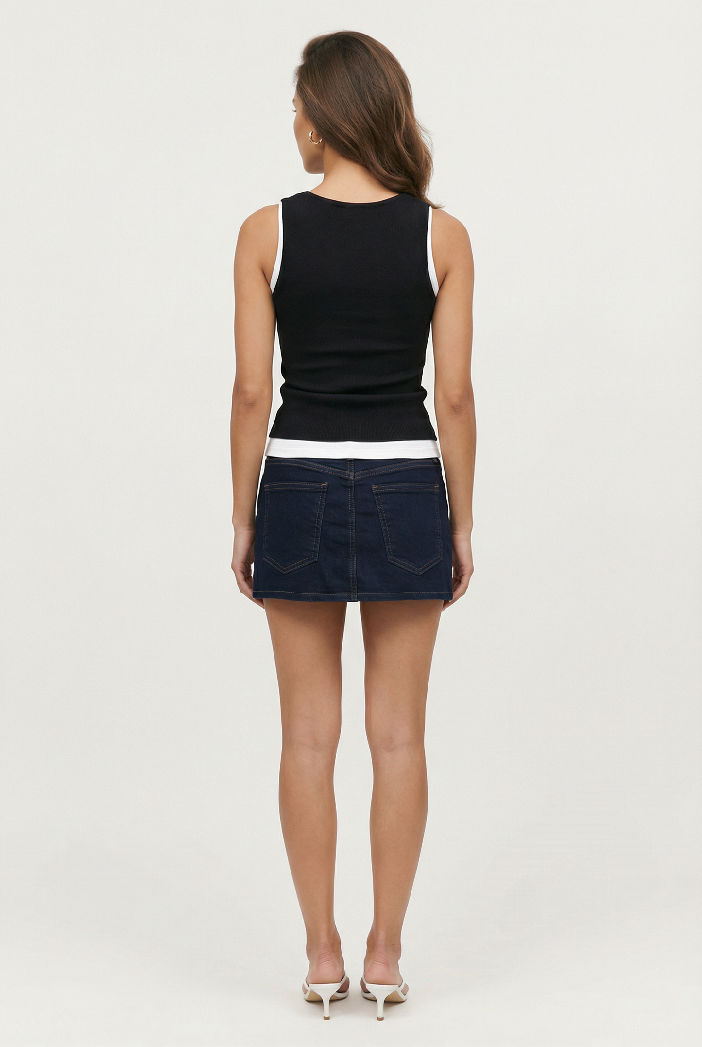 Denim Skort