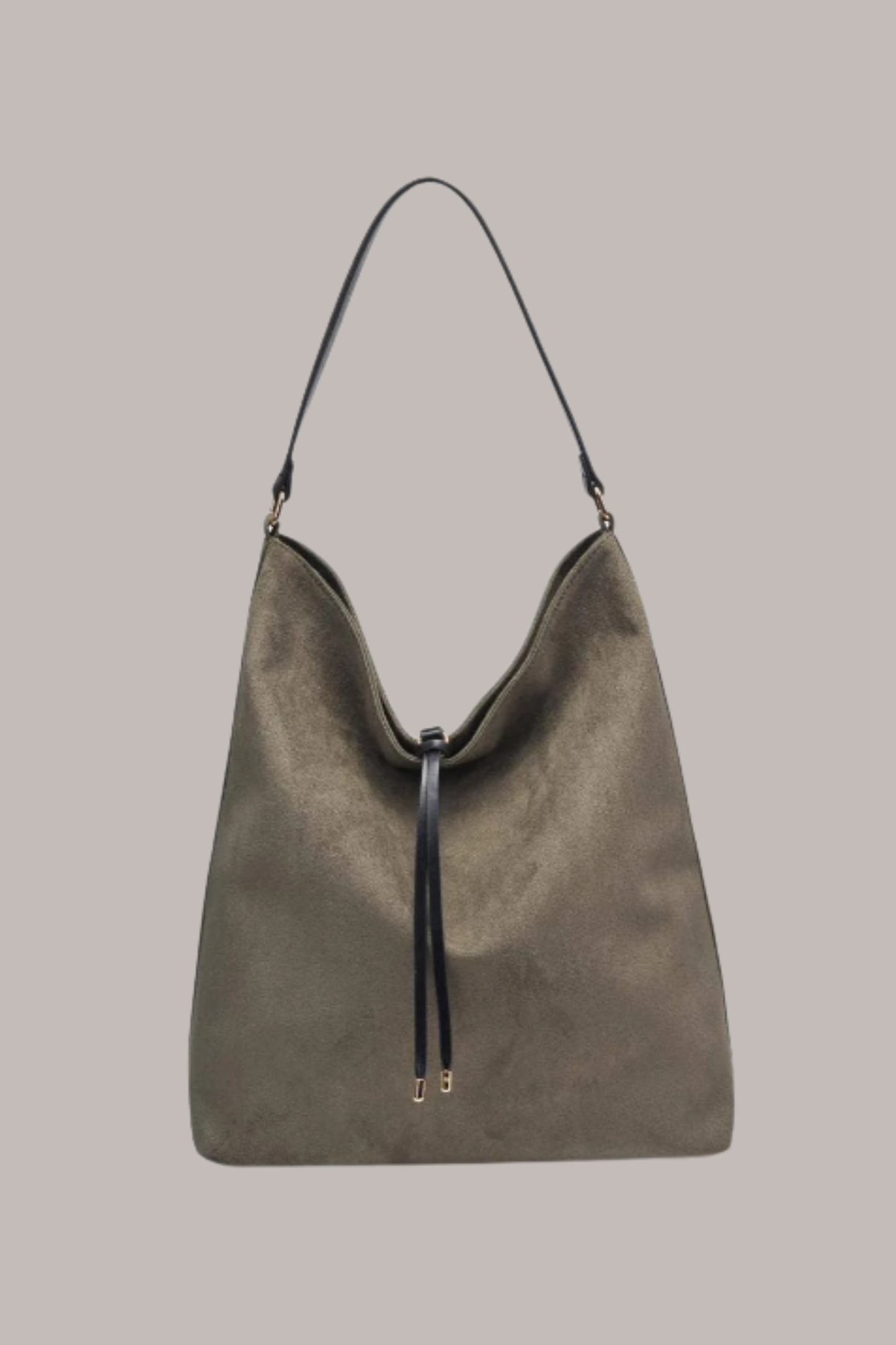 Felicity Bucket Suede Bag