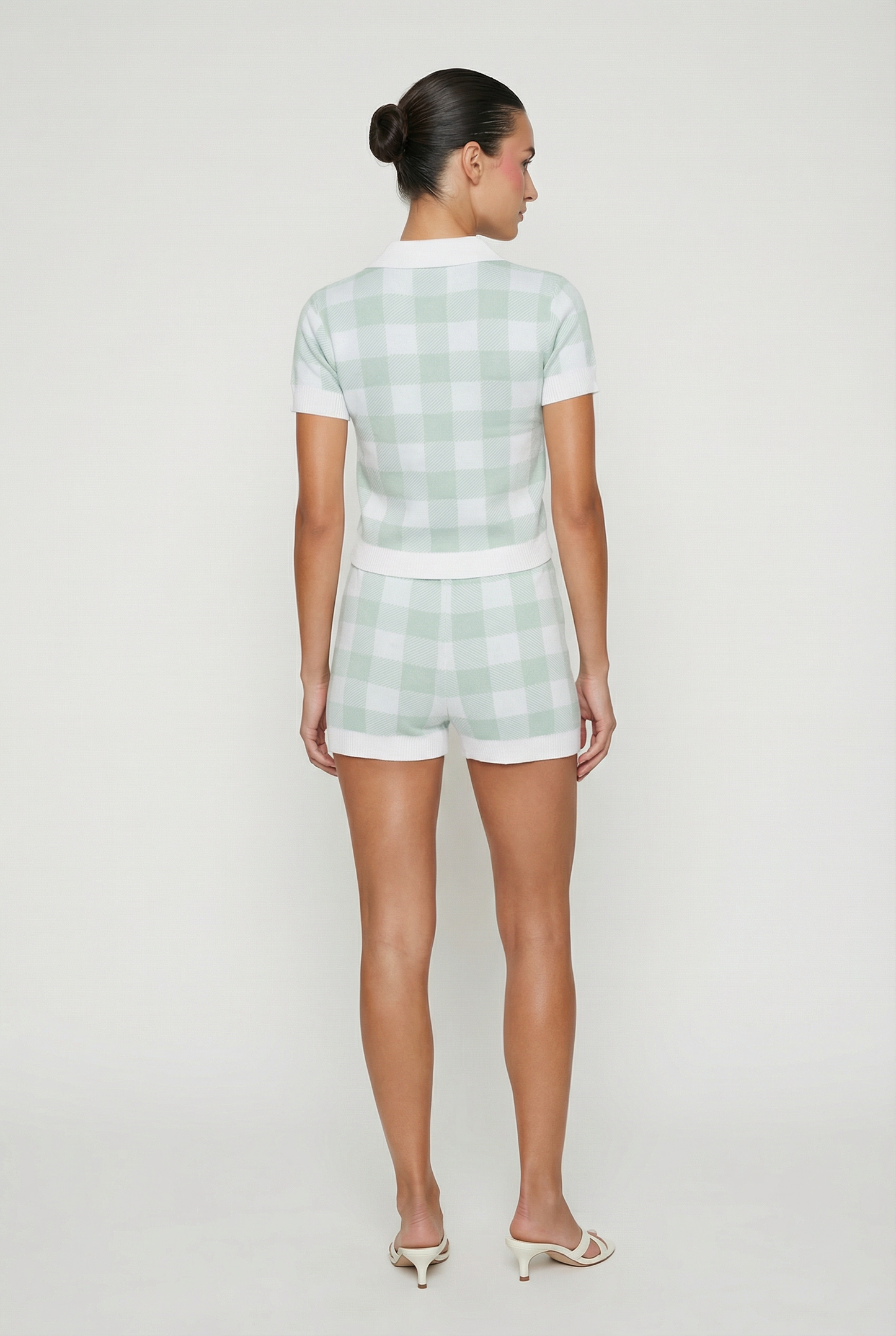 Ginger Gingham Sweater