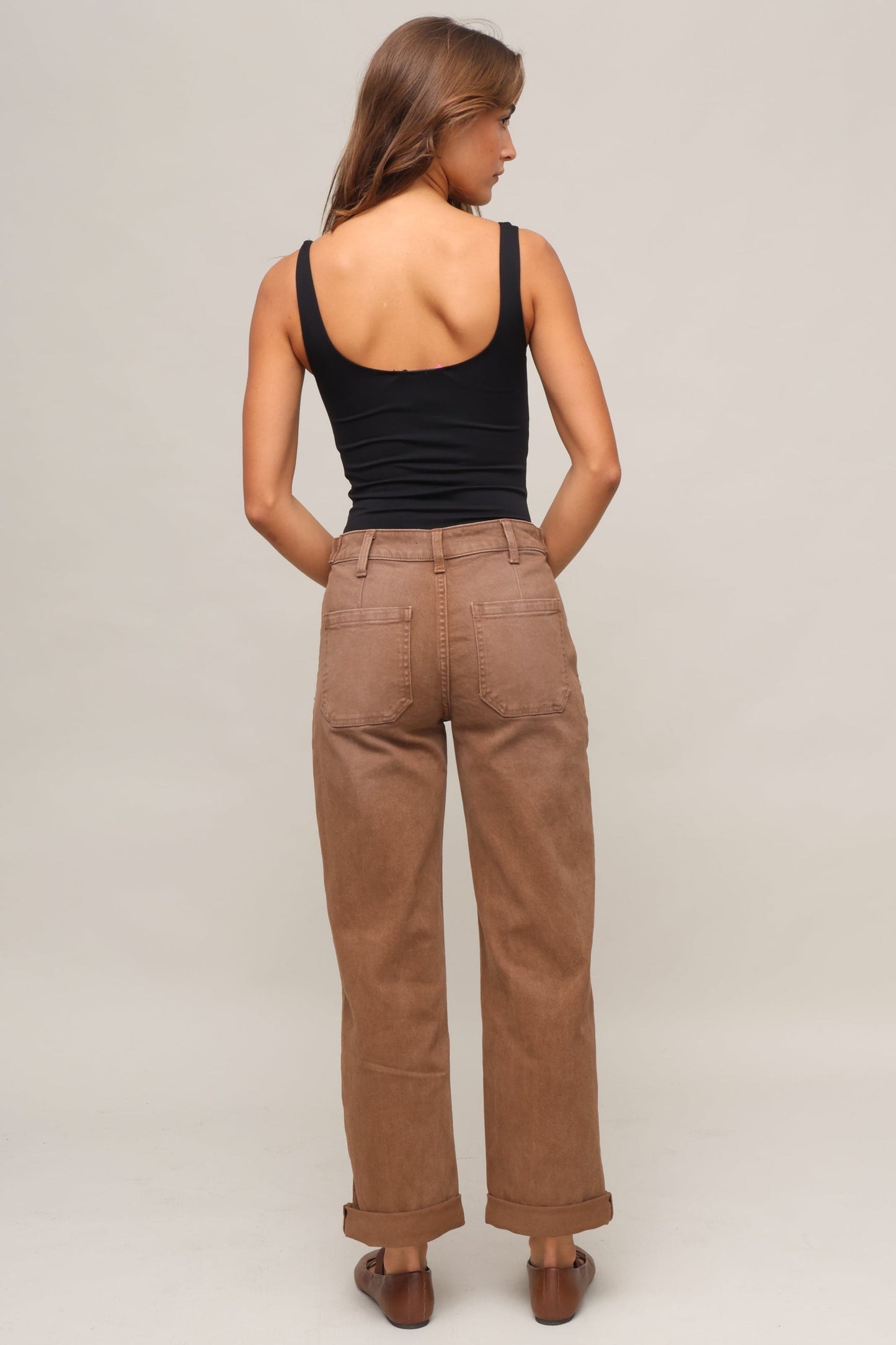 High Rise Slim Wide Utility