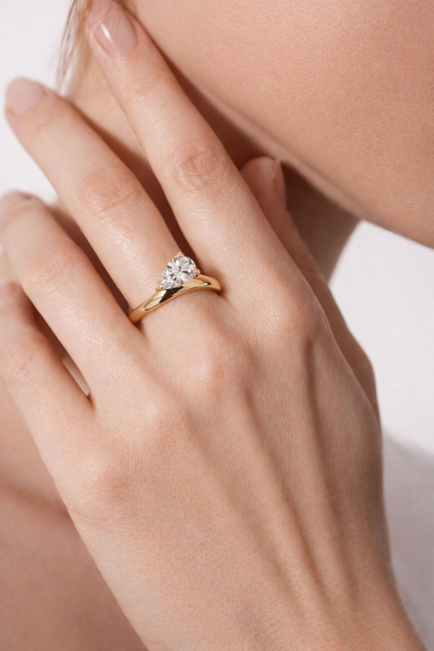 Jenny Pear Ring