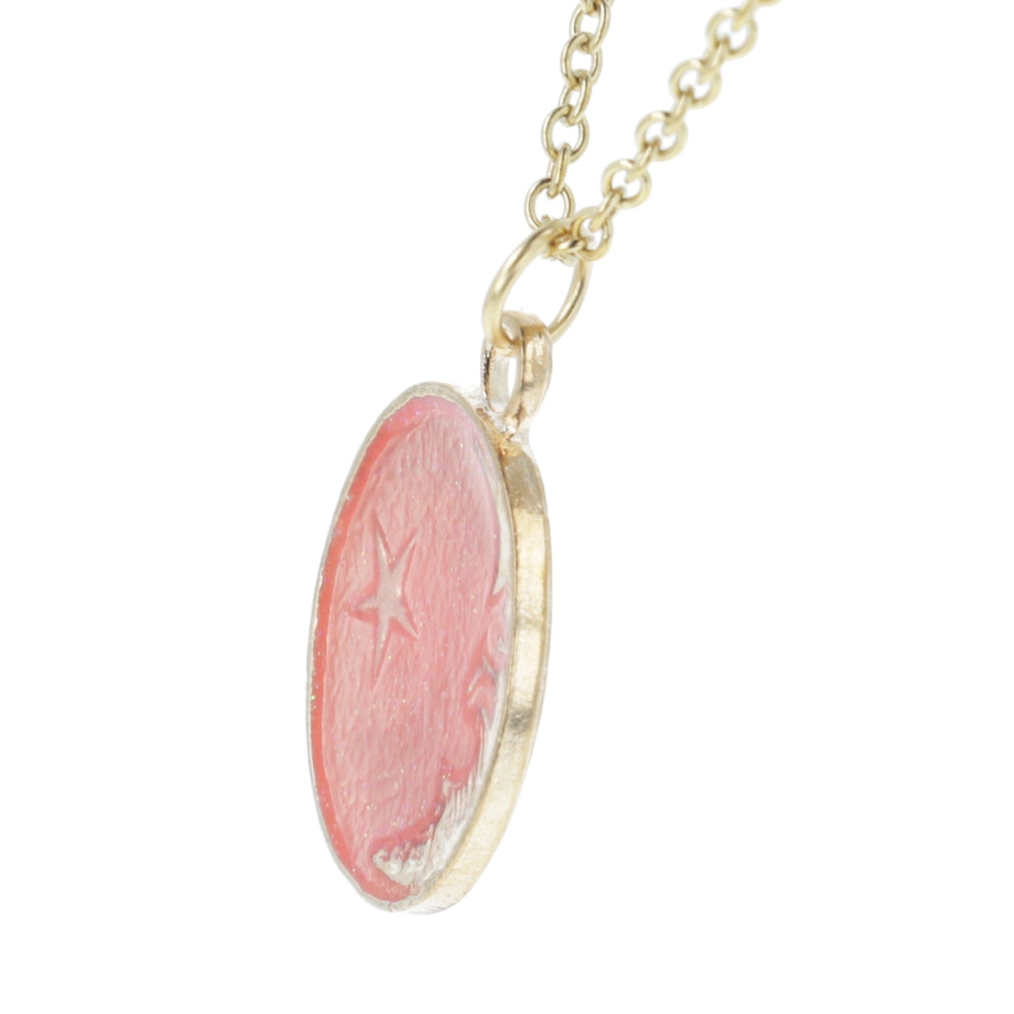 Once In A Pink Moon Necklace