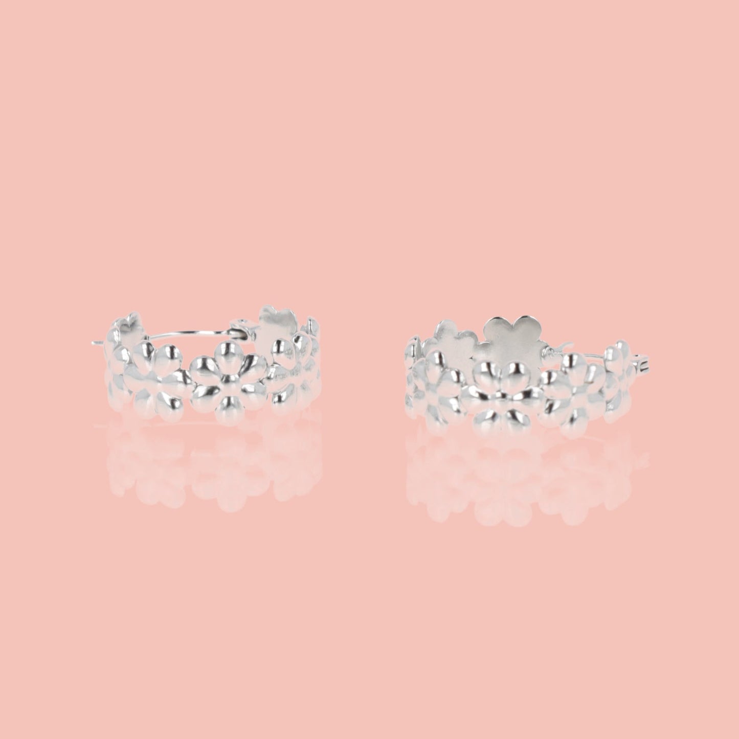 Oopsie Daisy Hoop Earrings