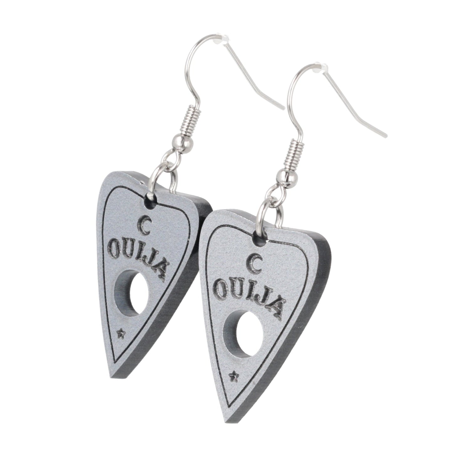 Ouija Planchette Earrings