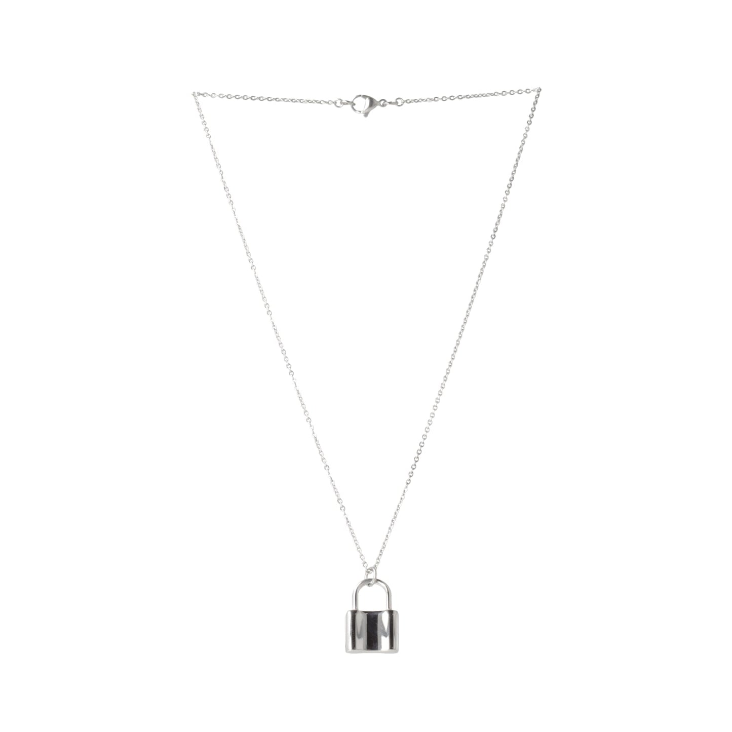 Padlock Pendant Necklace