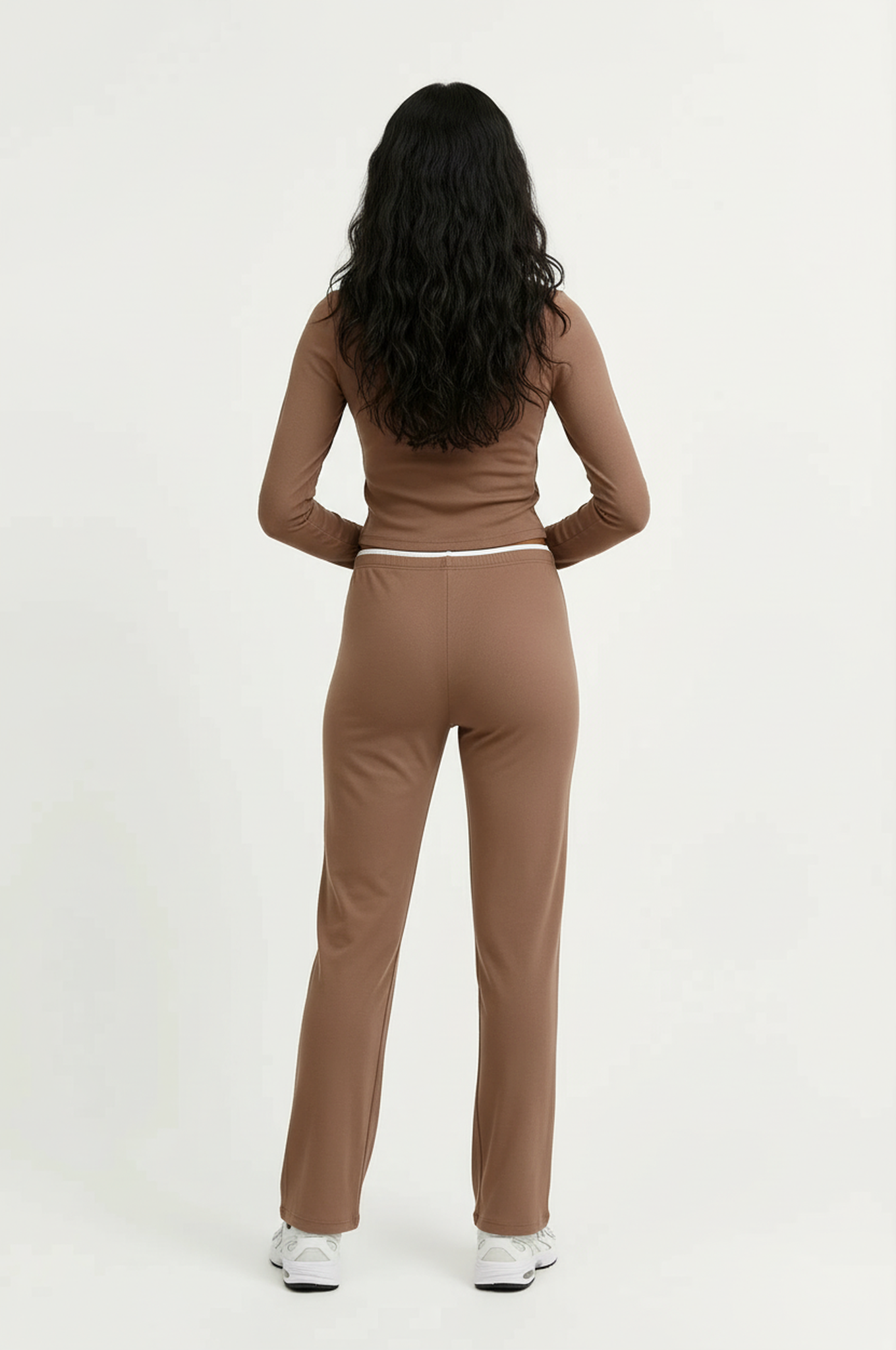 Piped Up Wide Leg Pant