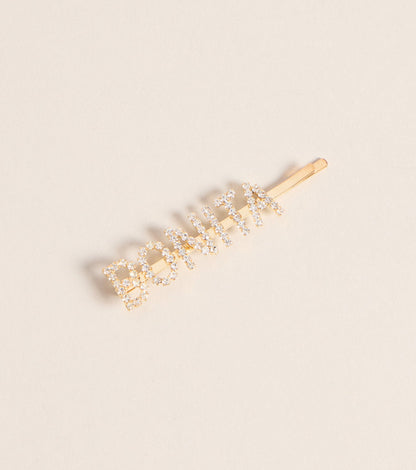 Bonita Rhinestone Bobby Pin