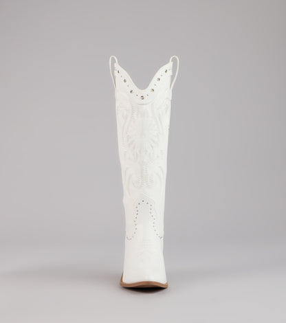 Ride or Shine Studded Cowboy Boots
