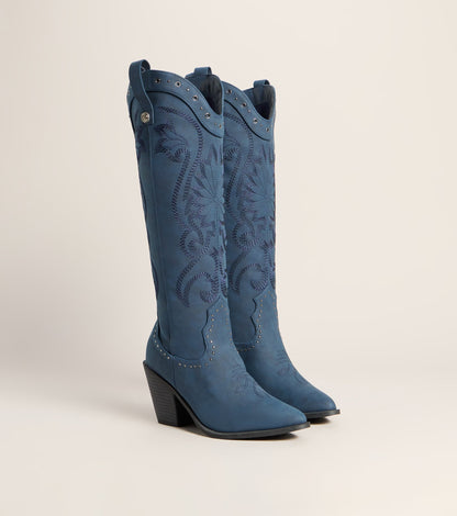 Ride or Shine Studded Cowboy Boots