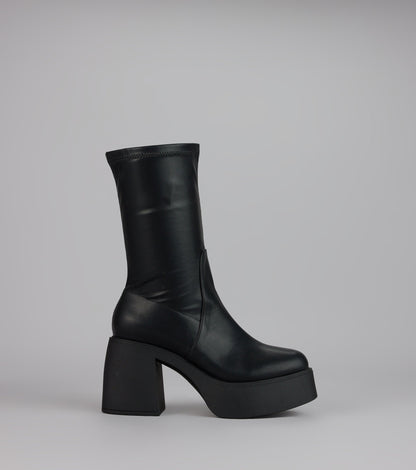 Statement Stomp Chunky Boots