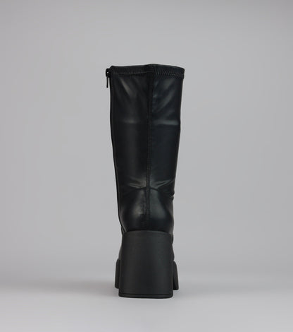 Statement Stomp Chunky Boots