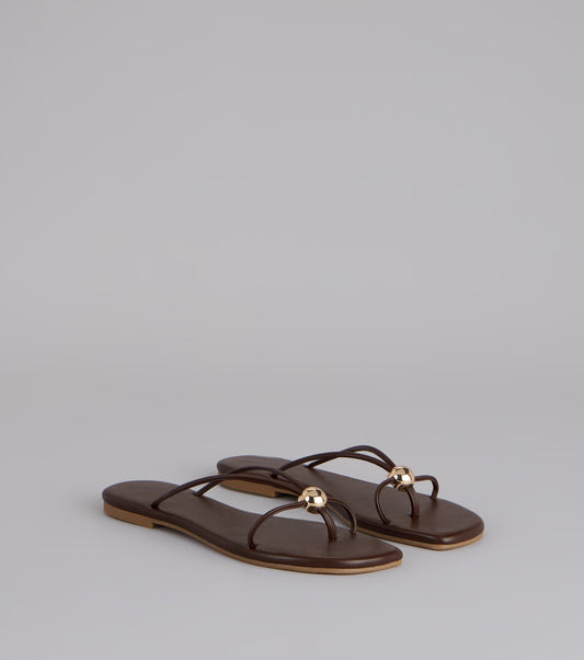 Effortless Finish Strappy Sandals