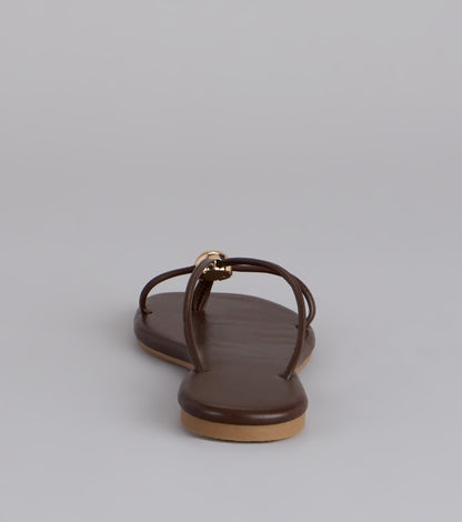 Effortless Finish Strappy Sandals