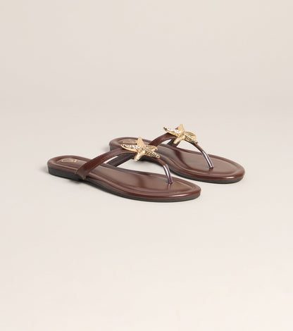 Poolside Ready Starfish Strap Sandals