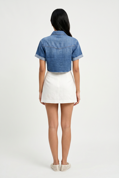 Abbey Medium Cropped Shirt