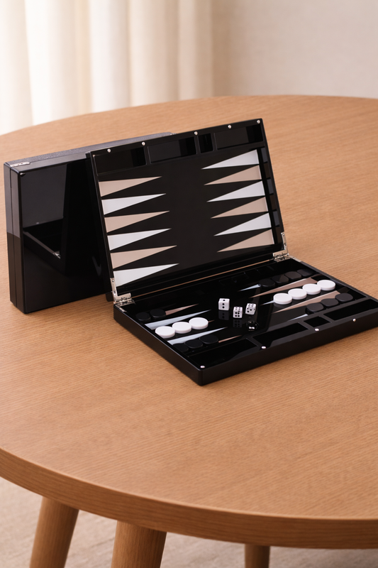 Acrylic Backgammon Set