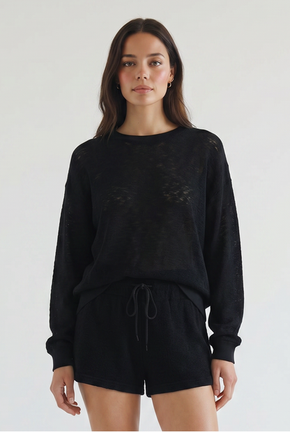 After Sun Knit Sweatshirt