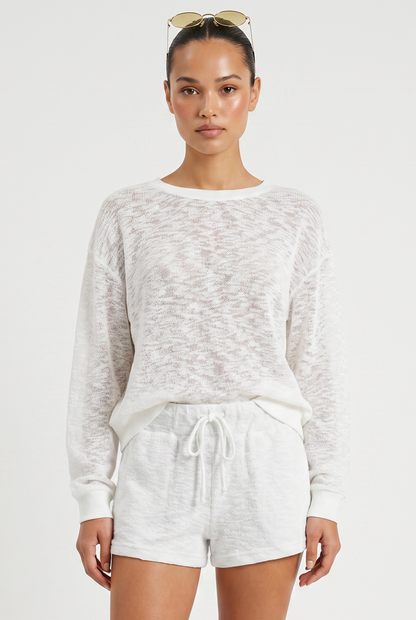 After Sun Knit Sweatshirt