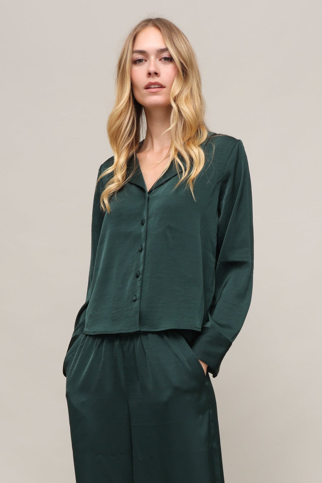 Ana Satin Top