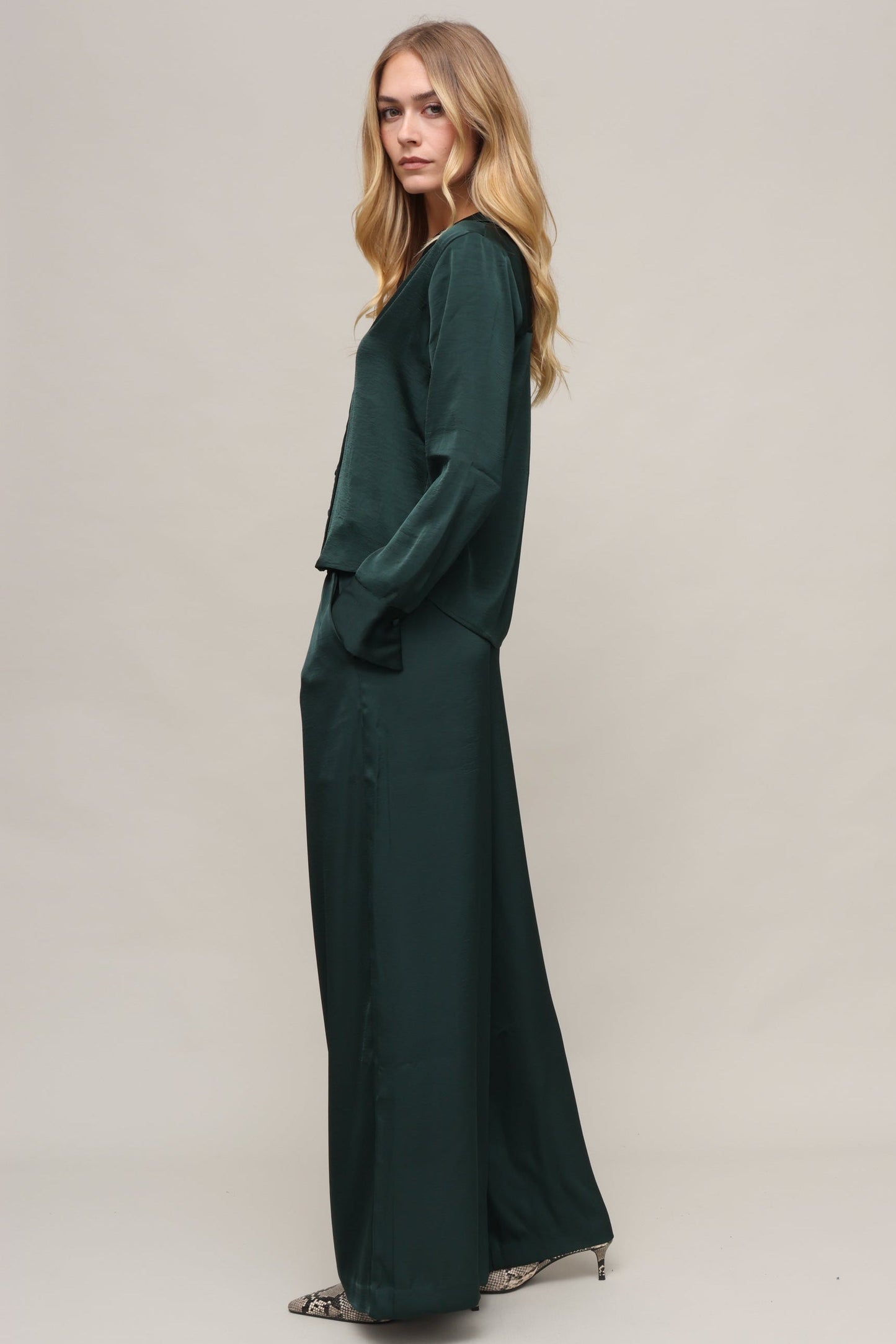 Ana Satin Top