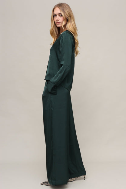 Ana Satin Top