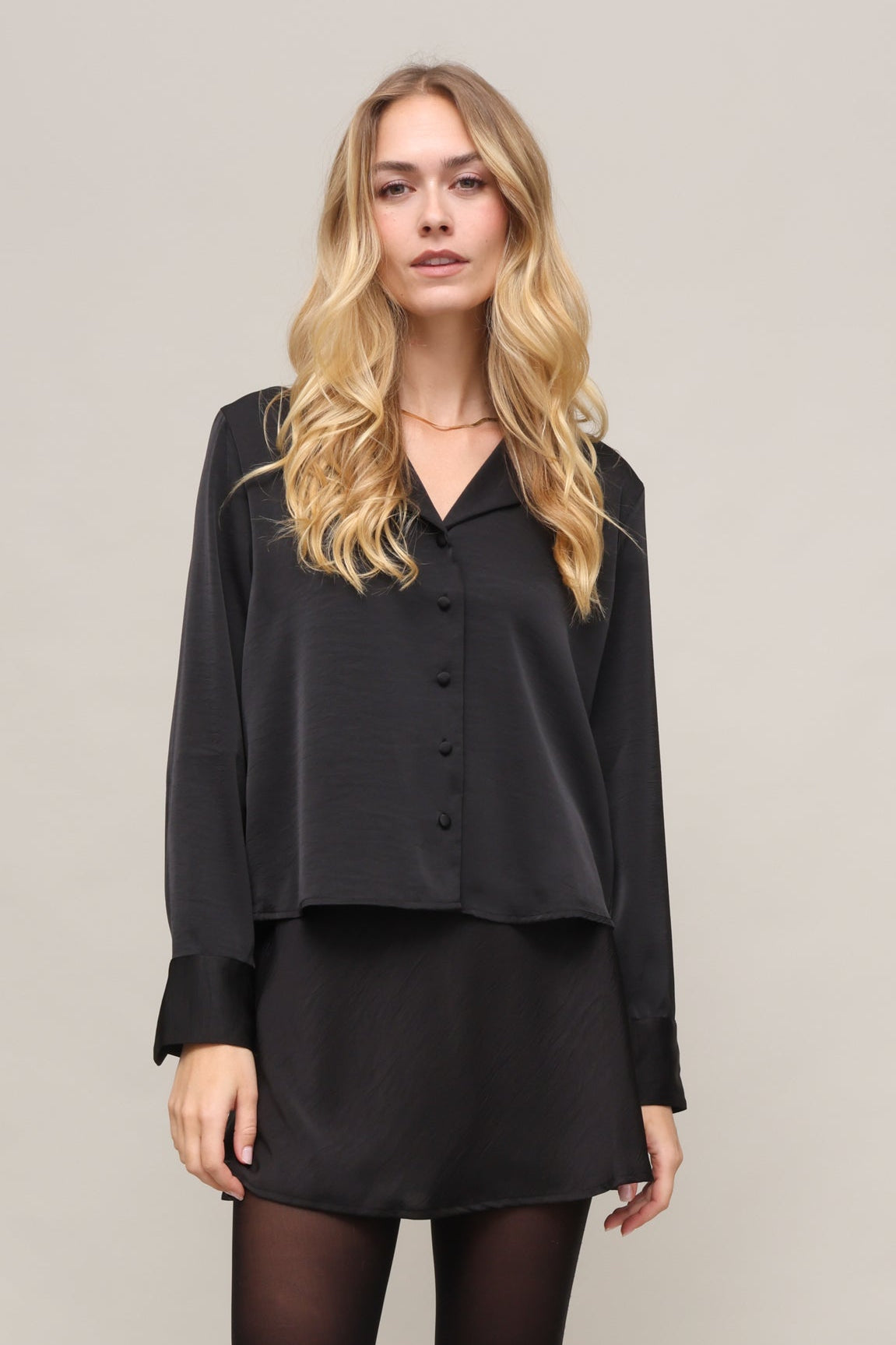 Ana Satin Top