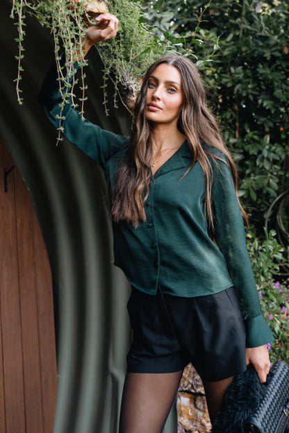 Ana Satin Top