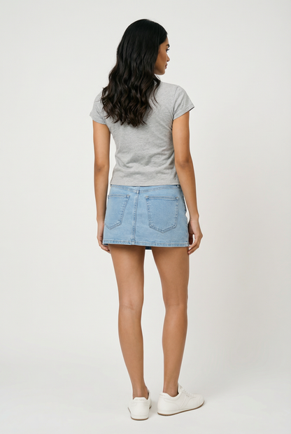 April Recycled Raglan Baby Tee