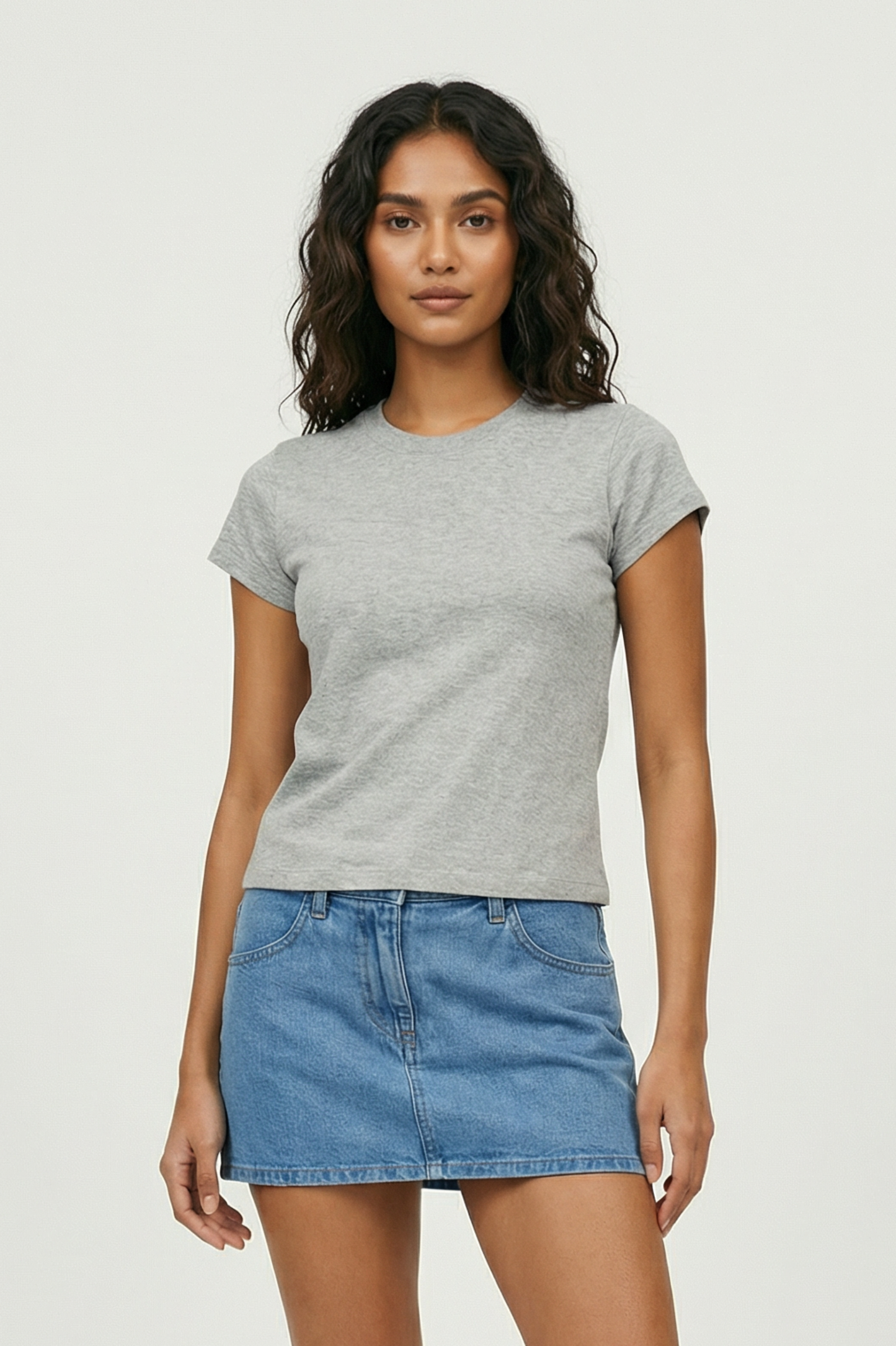 April Recycled Raglan Baby Tee