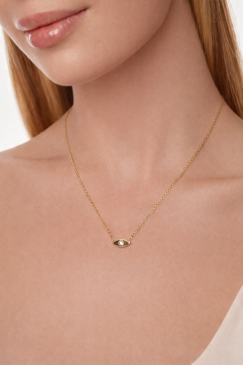 Arbella Mini Evil Eye Necklace