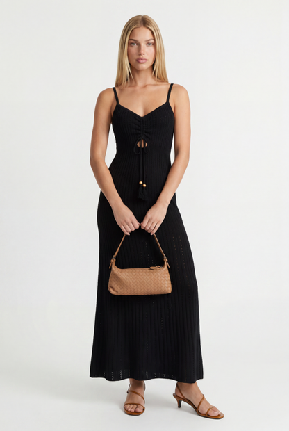 Audrey Woven Shoulder Bag