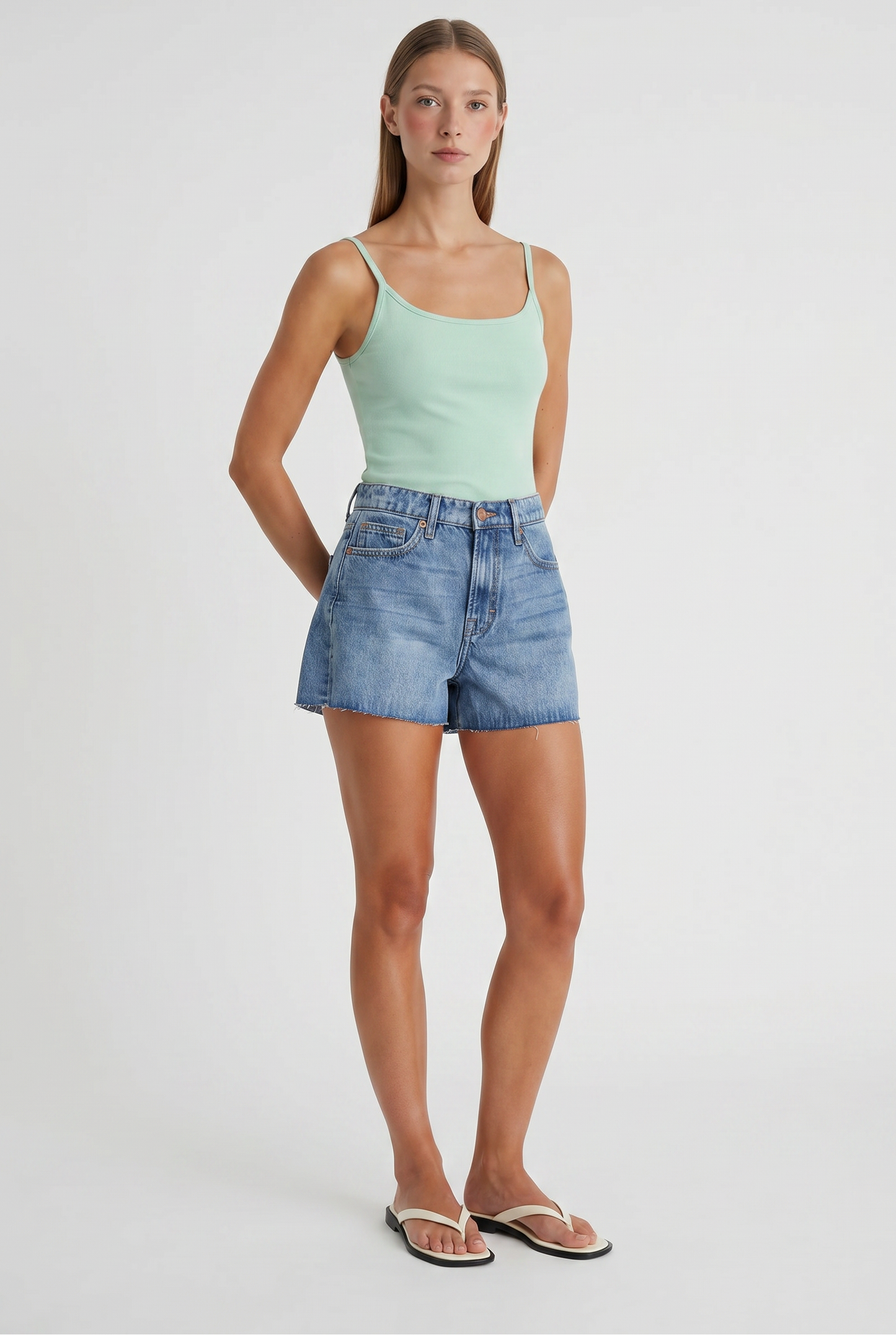 Ava High Rise A-line Short
