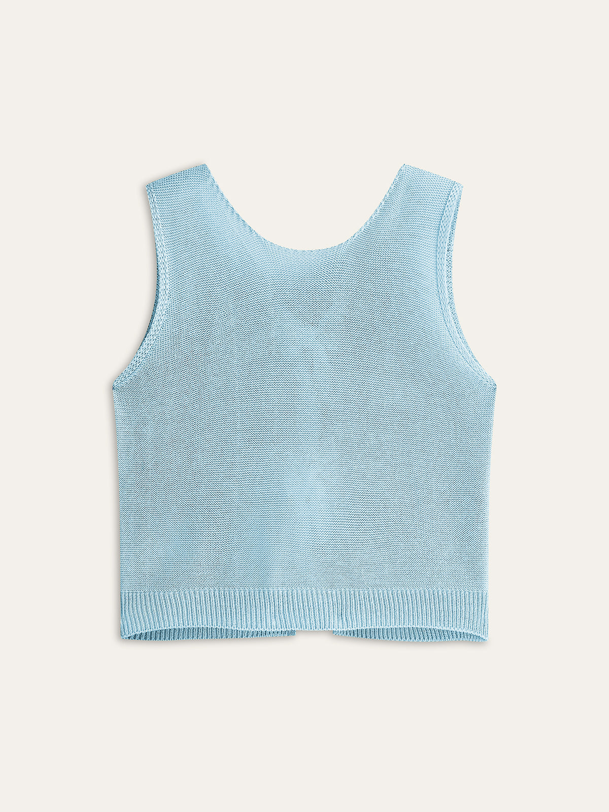 Bow Tie Knit Top