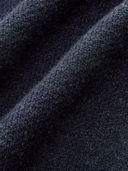 Horse-Pattern Wool-Blend Sweater