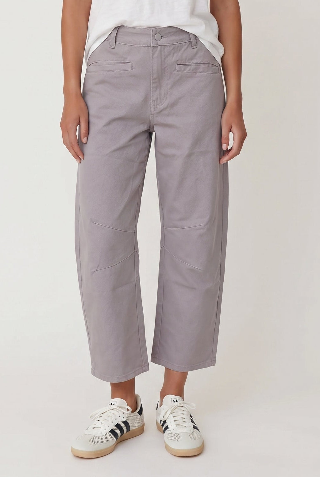 Lola Barrel Cropped Pant