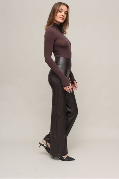 Ballet Turtleneck Bodysuit