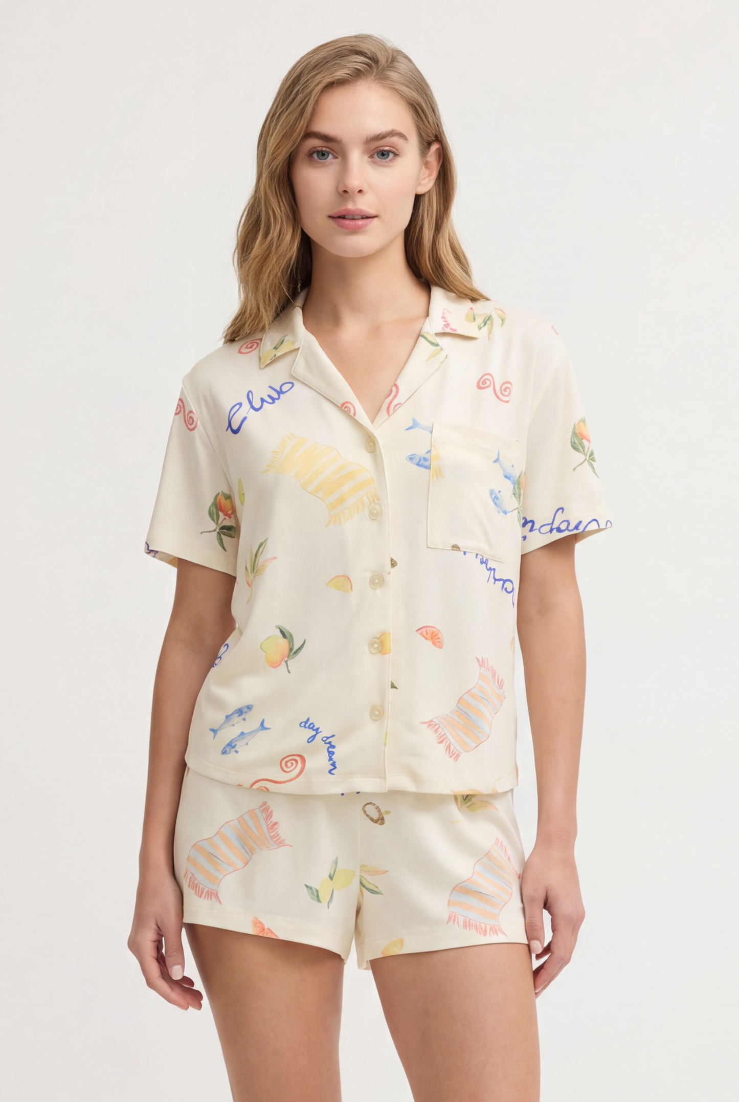 Beach Days Pj Top