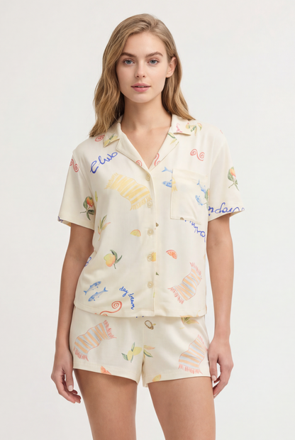 Beach Days Pj Top
