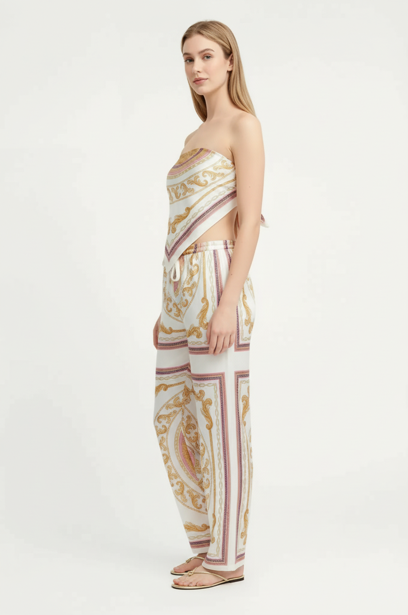 Cecile Printed Pant