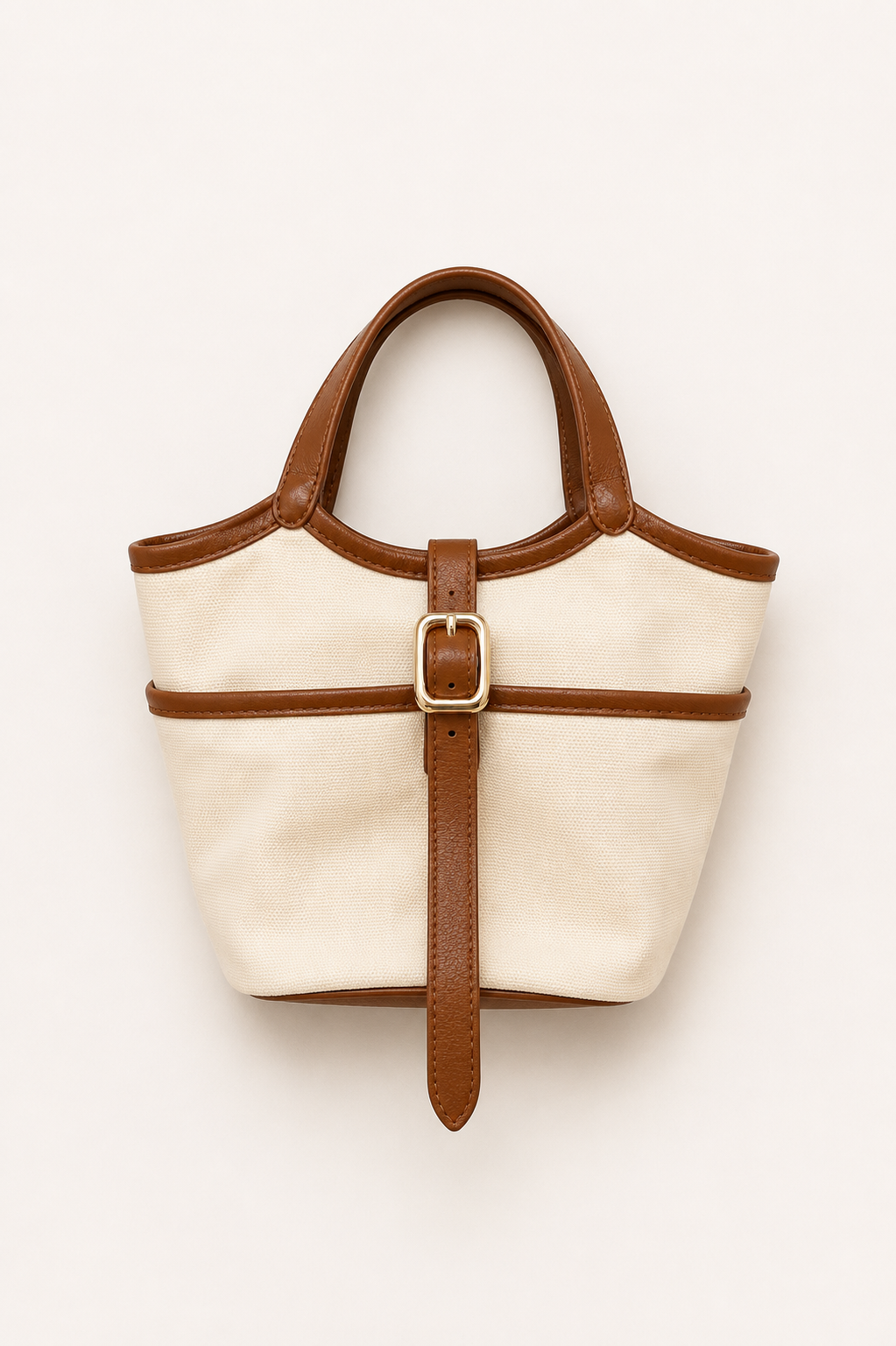 Canvas Mini Bucket Bag