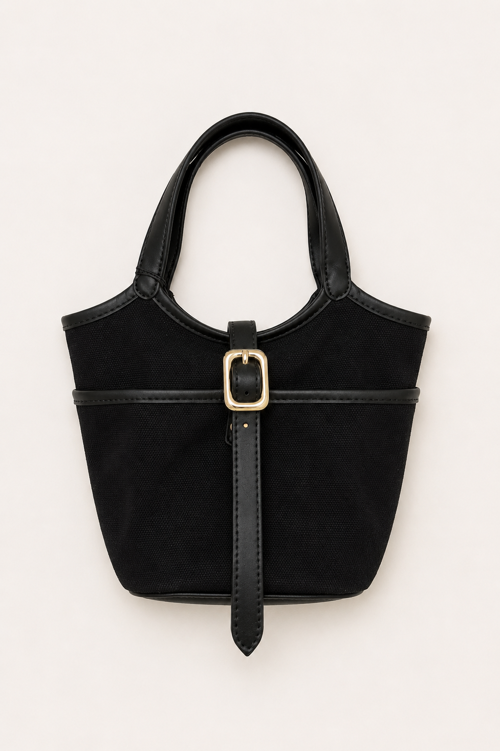 Canvas Mini Bucket Bag