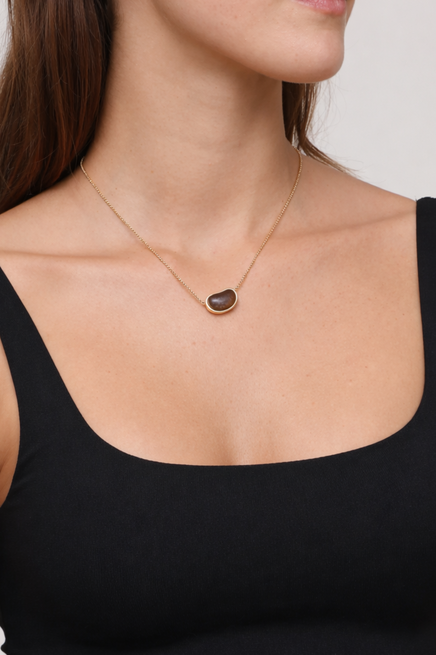 Cosmo Tiger Eye Pendant Necklace