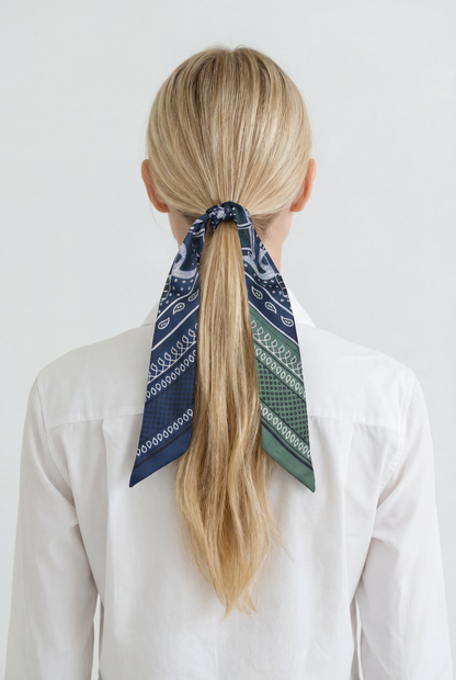 Equestrian Bandana Skinny Scarf
