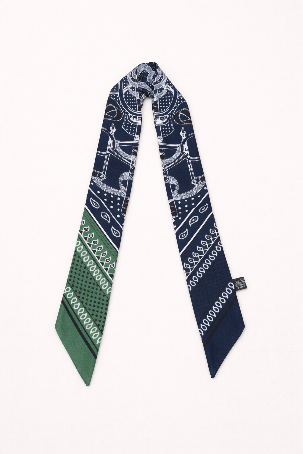 Equestrian Bandana Skinny Scarf
