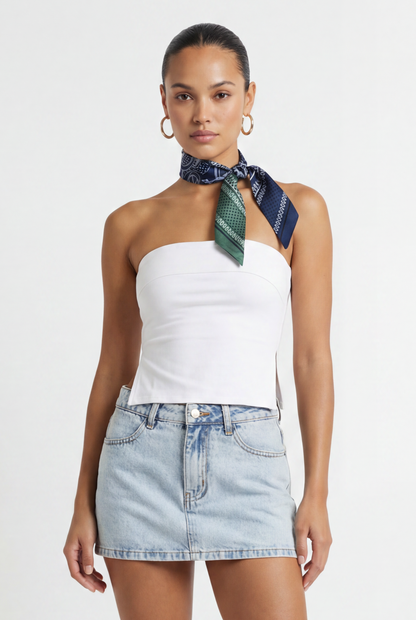 Equestrian Bandana Skinny Scarf