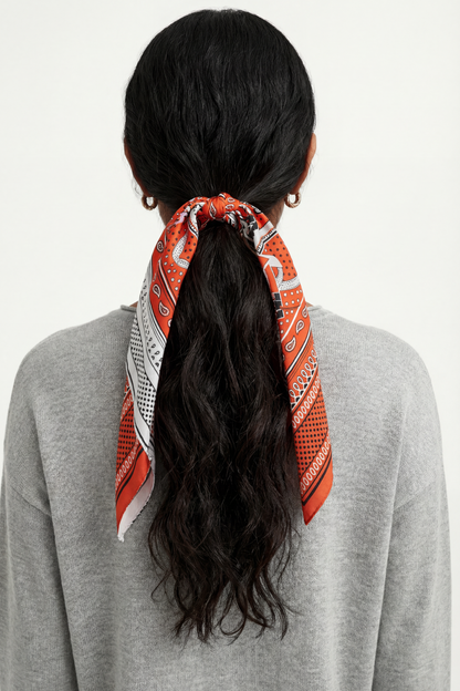 Equestrian Bandana skinny Scarf